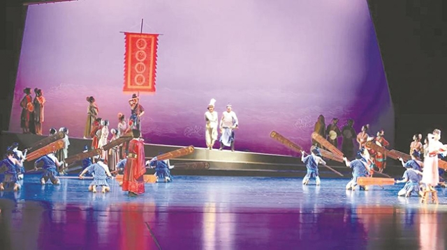 《丝海梦寻》舞进福州大学城